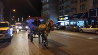 Develide fayton turları yeniden başladı