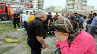 Devrilen mikserde sıkışan sürücü için seferber oldular