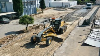 Didim Belediyesi hastanenin çevre düzenlemesini yapıyor