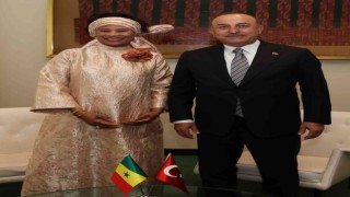 Dışişleri Bakanı Çavuşoğlu, Senegal Dışişleri Bakanı Sall ile bir araya geldi