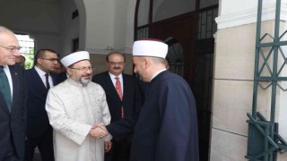 Diyanet İşleri Başkanı Erbaş, Bosna Hersek İslam Birliği Başkanı Kavazoviç ile görüştü