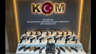 Diyarbakırda yasa dışı silah ticareti operasyonu