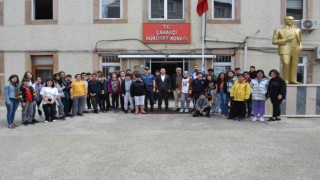 Diyarbakırlı öğrenciler, kuş dili ile tanınan Kuşköy köyünü gezdi