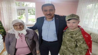 Down Sendromlu Furkanın askerlik hayali gerçek oldu