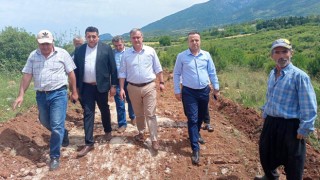Düziçi Organize Sanayi Bölgesi, yol yapım çalışması başladı