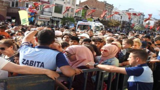 Edirnede bedava ciğer izdihamı