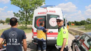 Edirnede kaza: 2 yaralı