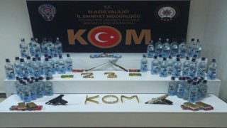 Elazığda sahte içki operasyonu