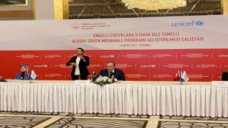 Engelli Çocuklara İlişkin Aile Temelli Ulusal Erken Müdahale Programı Geliştirilmesi çalıştayı İstanbulda yapıldı