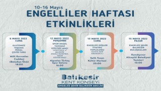 Engelliler Haftası etkinlikleri başlıyor