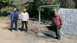 Erdekte tarımda kullanılan su hatları onarıldı