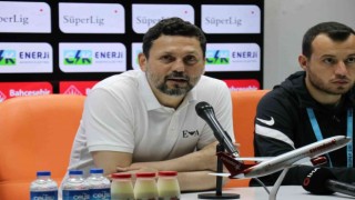 Erol Bulut: Adaletli bir maç olduğunu düşünmüyorum