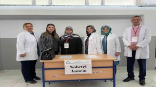 Erzurum Hamidiye Mesleki ve Teknik Anadolu Lisesinden dikkat çeken bir uygulama “Nöbetçi Annem”