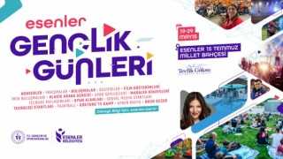 Esenlerde festival tadında gençlik günleri