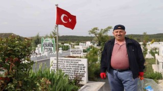 Eskişehirde mezarlıklarda bayram yoğunluğu