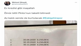 Eskişehirspor Başkanı Mehmet Şimşekten kararlılık içeren paylaşım