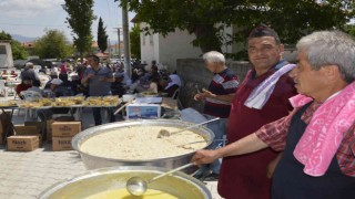 Etli aş sofrasında yağmur duası yapıldı