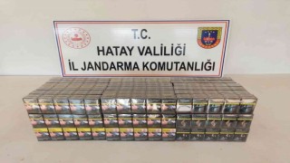 Evde 750 paket kaçak sigara ele geçirildi