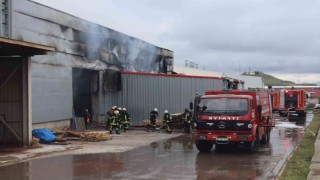 Fabrika yangını böyle başladı