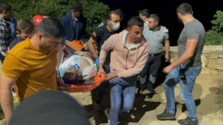 Falezler üzerindeki manzara keyfi hastanede bitti