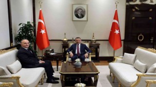 Faruk Özlü, Fuat Oktay ile projeleri görüştü