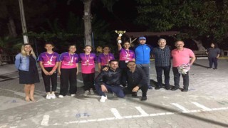 Fethiyede 76 öğrencili ortaokul Boccede Türkiye Şampiyonu oldu