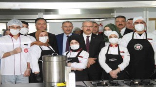 Fırat Üniversitesinde aşçılık mutfağı açıldı