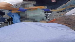 Galatada dehşet anları kamerada: Oraklı genç tinerle kendini yaktı