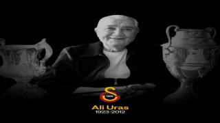 Galatasaraydan Ali Uras için anma mesajı