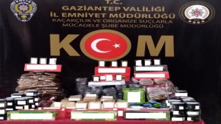 Gaziantepte 134 kilogram kaçak nargile tütünü ele geçirildi