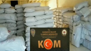 Gaziantepte 15 ton kaçak çay ele geçirildi