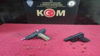 Gaziantepte silah ticareti operasyonu: 3 gözaltı