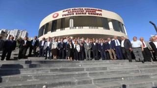 Gaziantepte yeni yapılan cemevi hizmete açıldı
