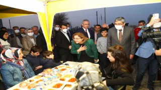 Gaziantepteki iftar çadırında 210 bin kişilik iftar yemeği ikram edildi