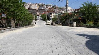 Gebze Topal Osman Ağa Caddesi, kilitli parke taşı ile yenilendi