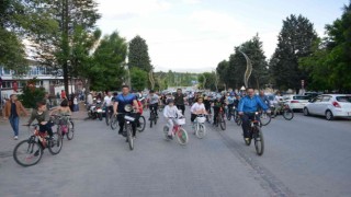 Gedizde “Sağlık için bir pedalda sen çevir” etkinliği