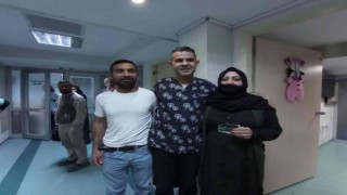 Genç çiftin 10 yıllık hasreti sona erdi