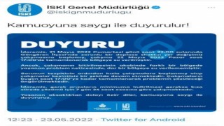 Güngörende iki gün süren su kesintisi vatandaşları isyan ettirdi