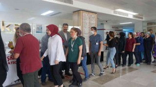 Hastanede bayram coşkusu