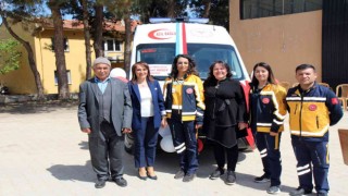 Hayırsever vatandaştan sağlık müdürlüğüne ambulans bağışı