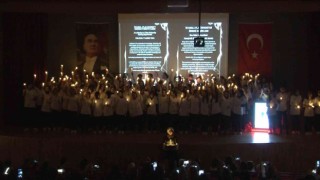 Hemşirelik öğrencileri Işıklarını teslim aldı