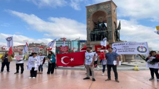 Hep-Sen ile Sahim-Sen Taksime çelenk bıraktı