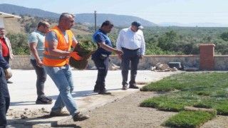 Horsunlu Sosyal Tesislerinde çalışmalar hız kazandı