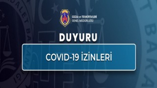 Hükümlülerin Covid-19 izinleri 31 Mayısta sona erecek