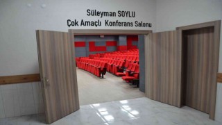 İçişleri Bakanı Soylunun ismi Koçarlıdaki konferans salonuna verildi
