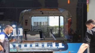 İki tramvay böyle çarpıştı