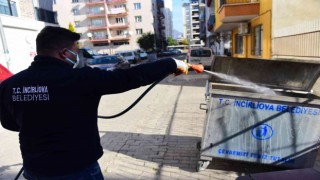 İncirliovada ilaçlama çalışmaları sürüyor
