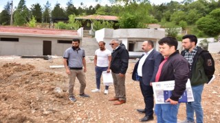 İnönü Yukarı Ilıca Havuz ve Ilıca Park Piknik Alanında sona yaklaşıldı