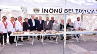 İnönünün meşhur yöresel ürünleri yoğun ilgi gördü