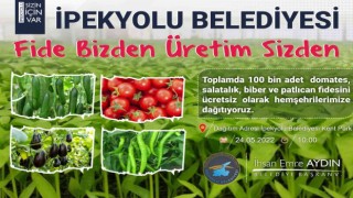 İpekyolu Belediyesinden vatandaşa ücretsiz sebze fidesi desteği